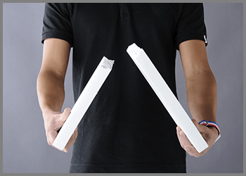 写真：発泡スチロールの耐久性テスト2